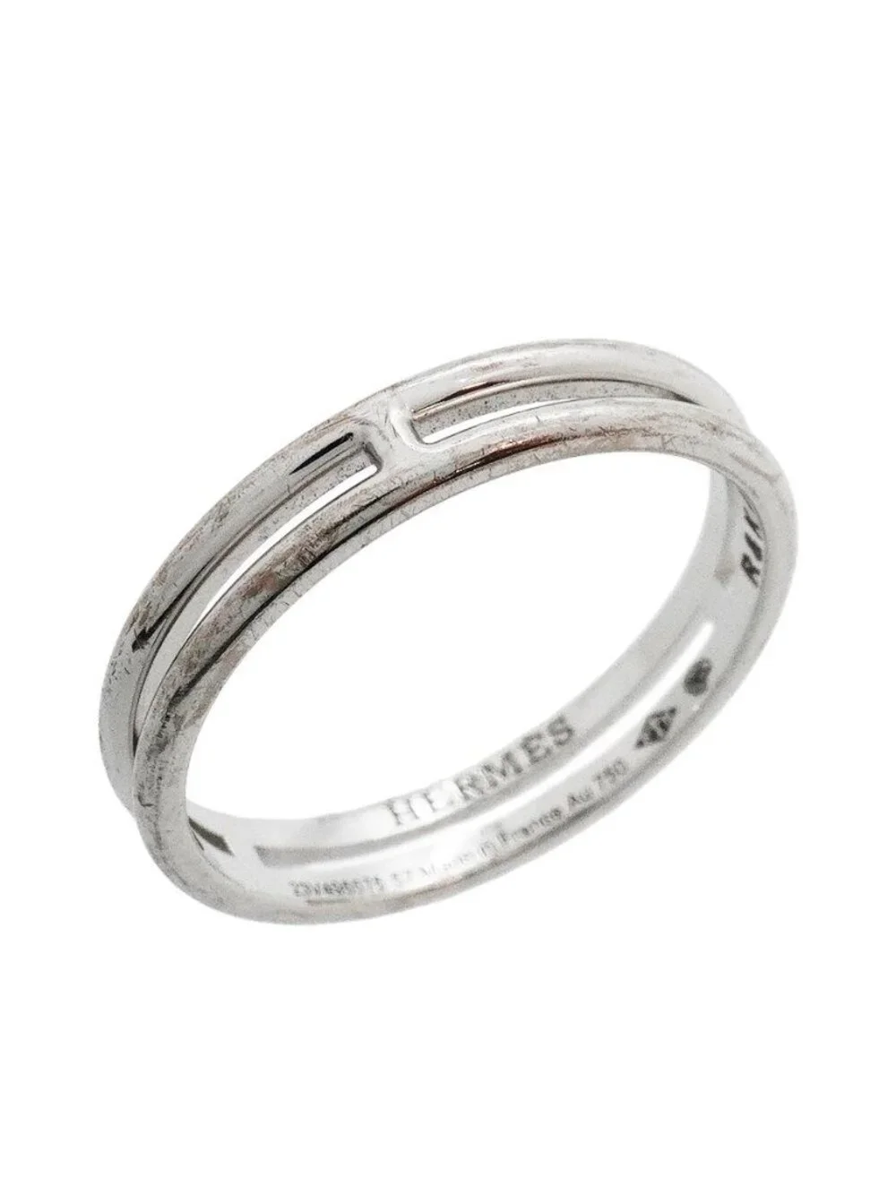 Hermes Ring Arianne 18K White Gold